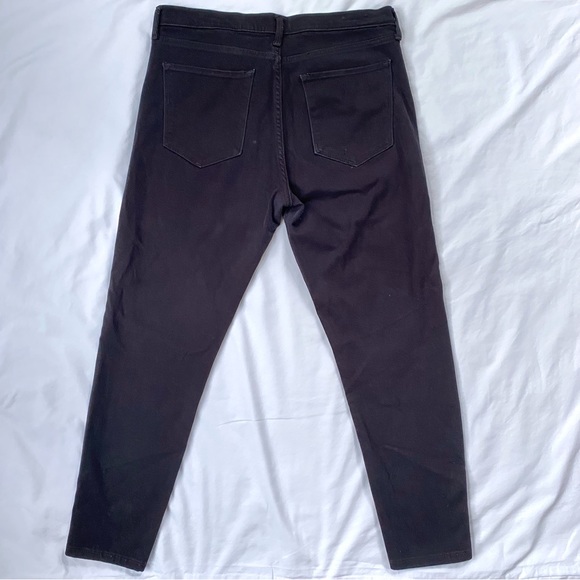 Banana Republic Premium Denim High Rise Skinny Black Jeans - Picture 2 of 3